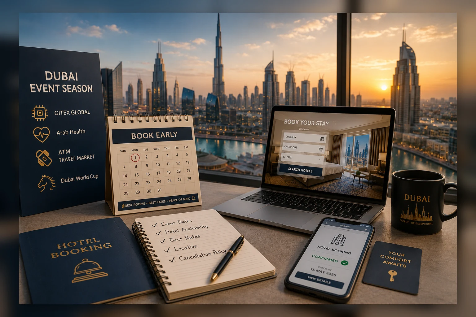 Dubai Event Season: Why Early Hotel Booking Matters