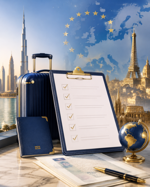 Italy Schengen File: Hotel, Insurance and Itinerary Notes