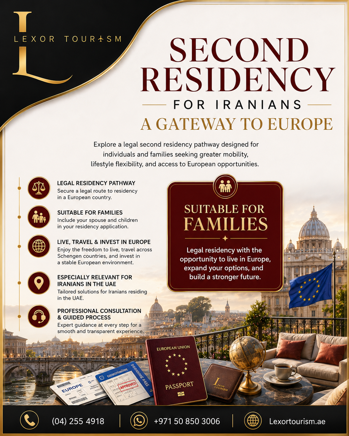 Second Residency for Iranians: A Gateway to Europe