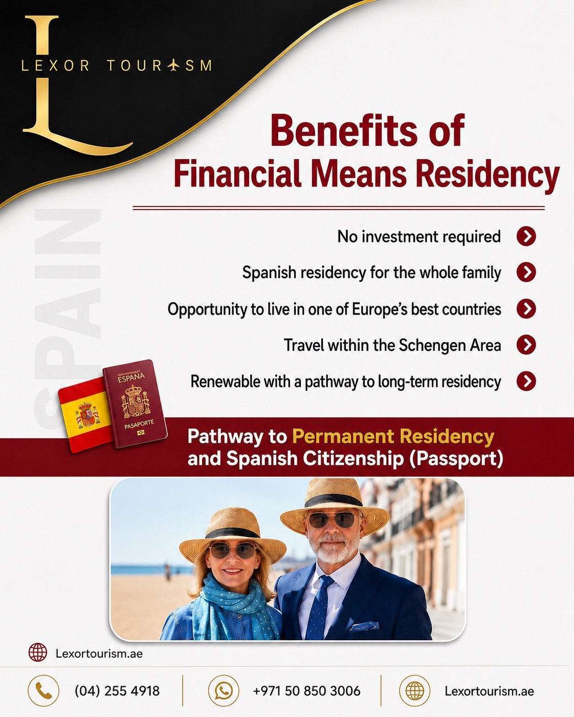 Benefits of Spain financial means residency